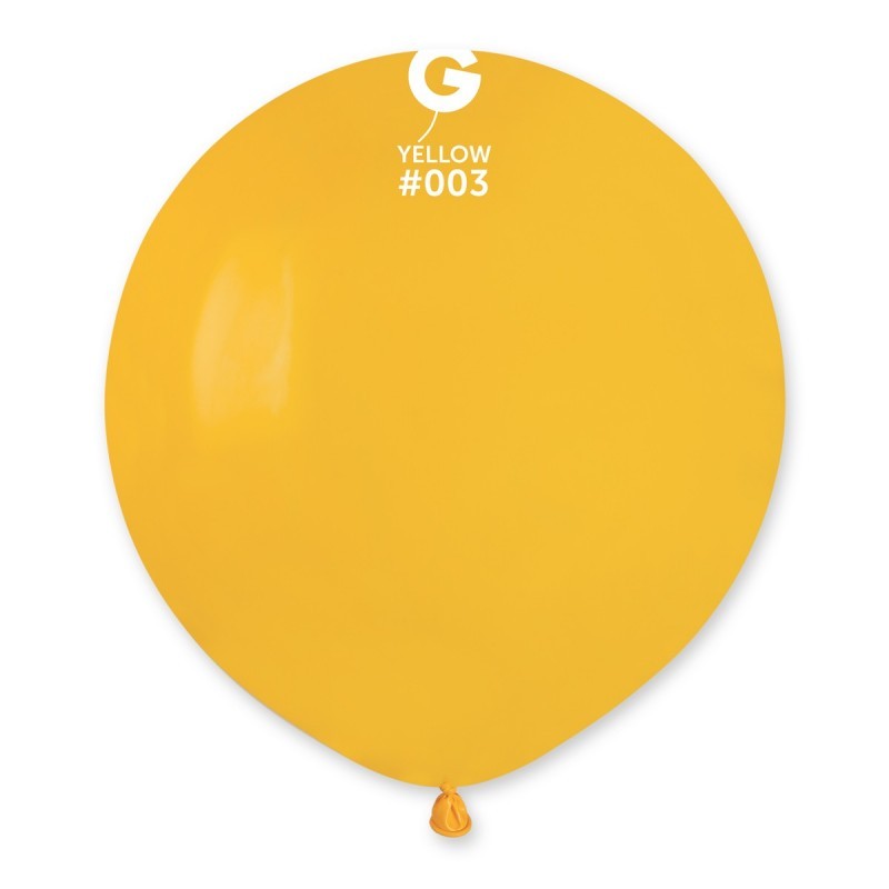 Балон Пастел - G150 - Жълт