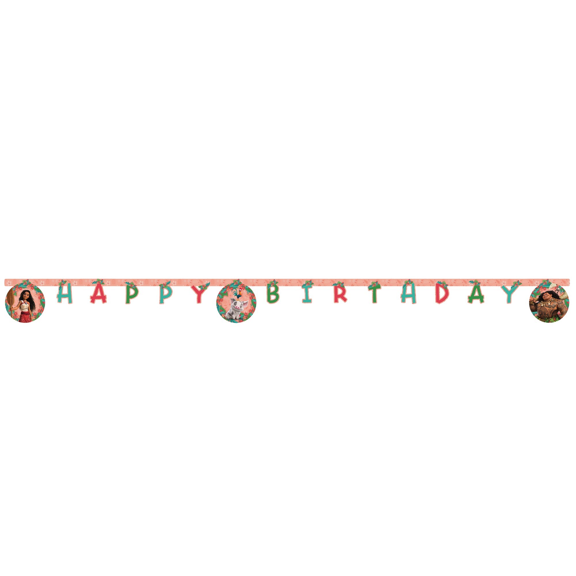 Ваяна/ Моана - банер Happy Birthday - 2м.