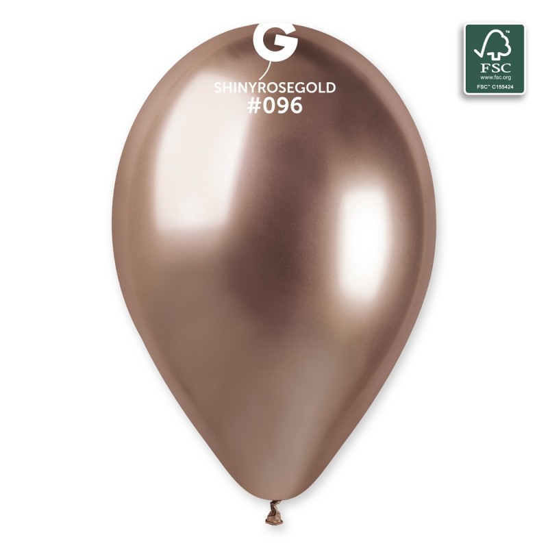 Балон Хром - GB120 - Розово злато