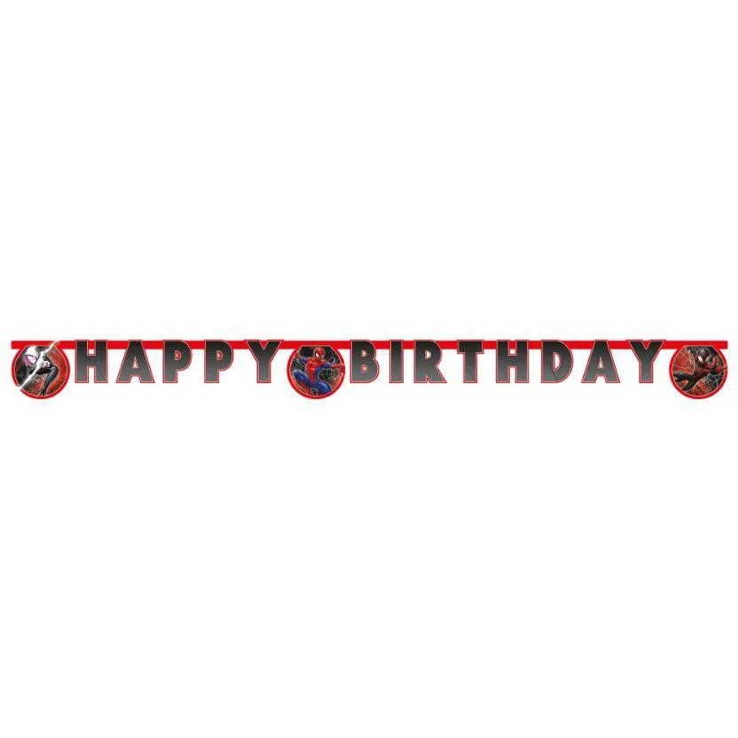 Спайдърмен - банер Happy Birthday - 2м