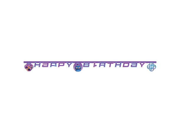 К-POP - ловци на демони -  банер Happy Birthday - 2м